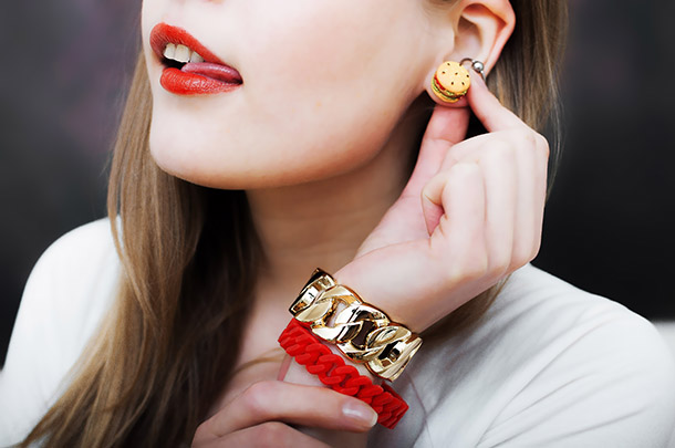 Hopeshop сережки браслеты пластик Lomonosova 22